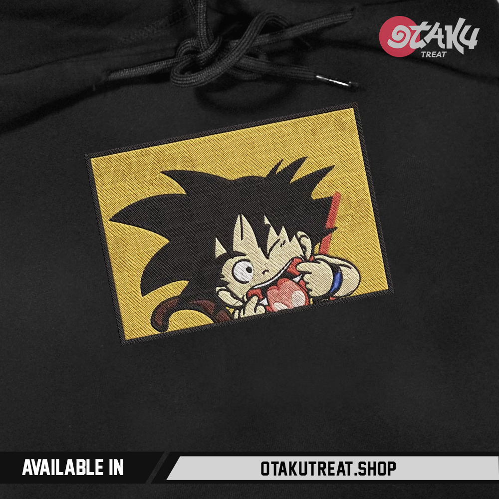 Funny Son Goten Embroidered Hoodie