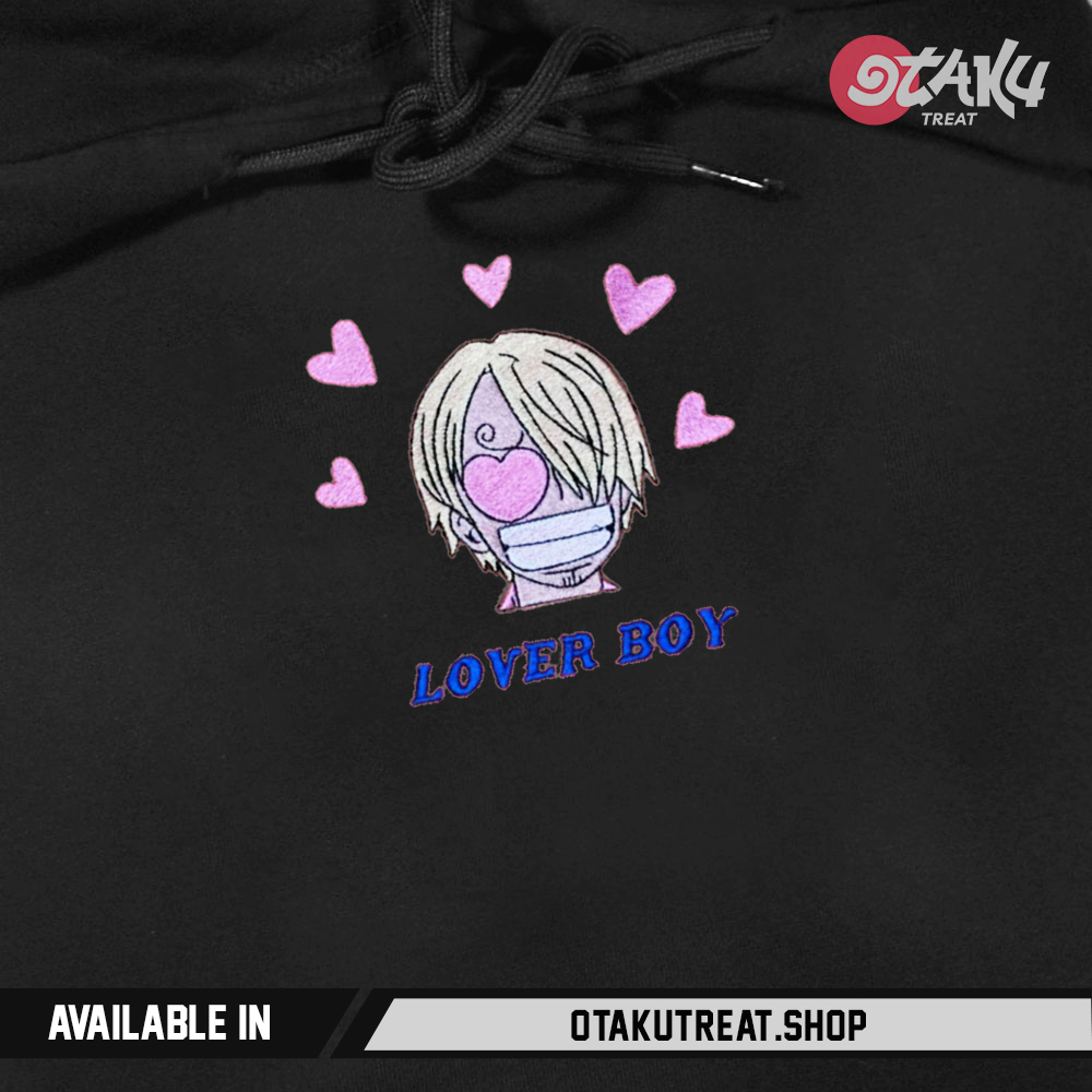 Love Boy Embroidered Hoodie