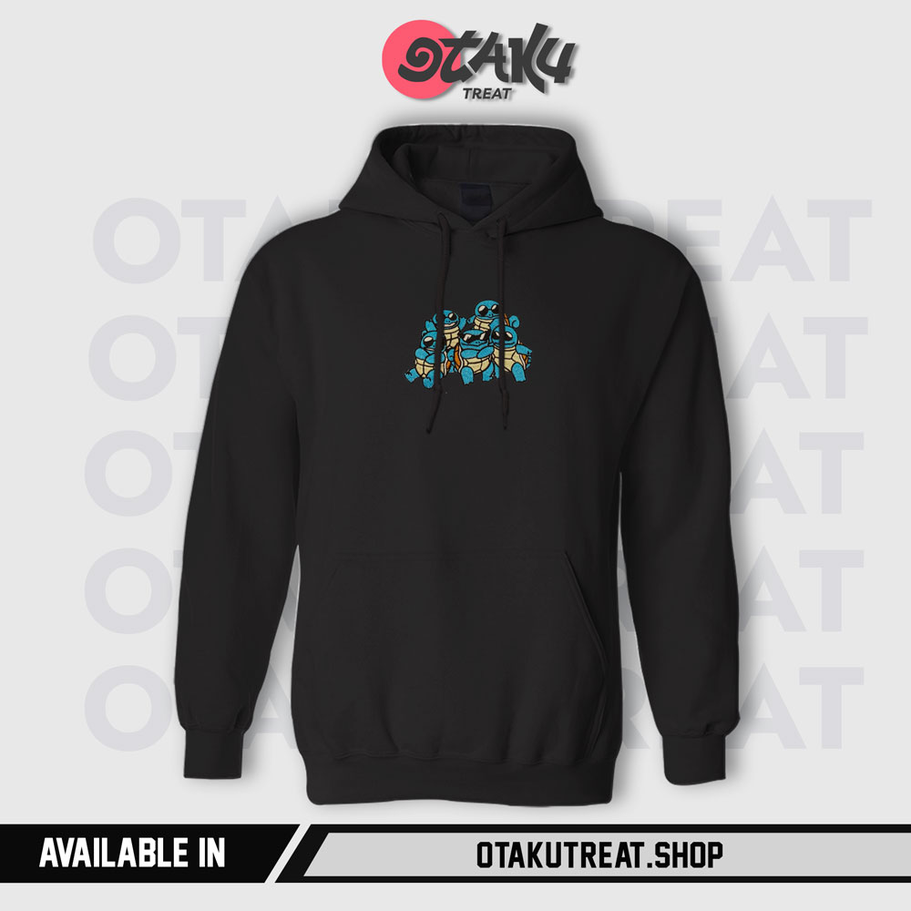 Squirtle Squad Embroidered Hoodie Sweatshirt 2