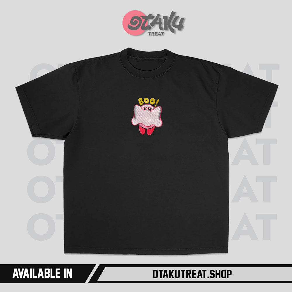 Kirby x Ghost Embroidered Hoodie Sweatshirt 4