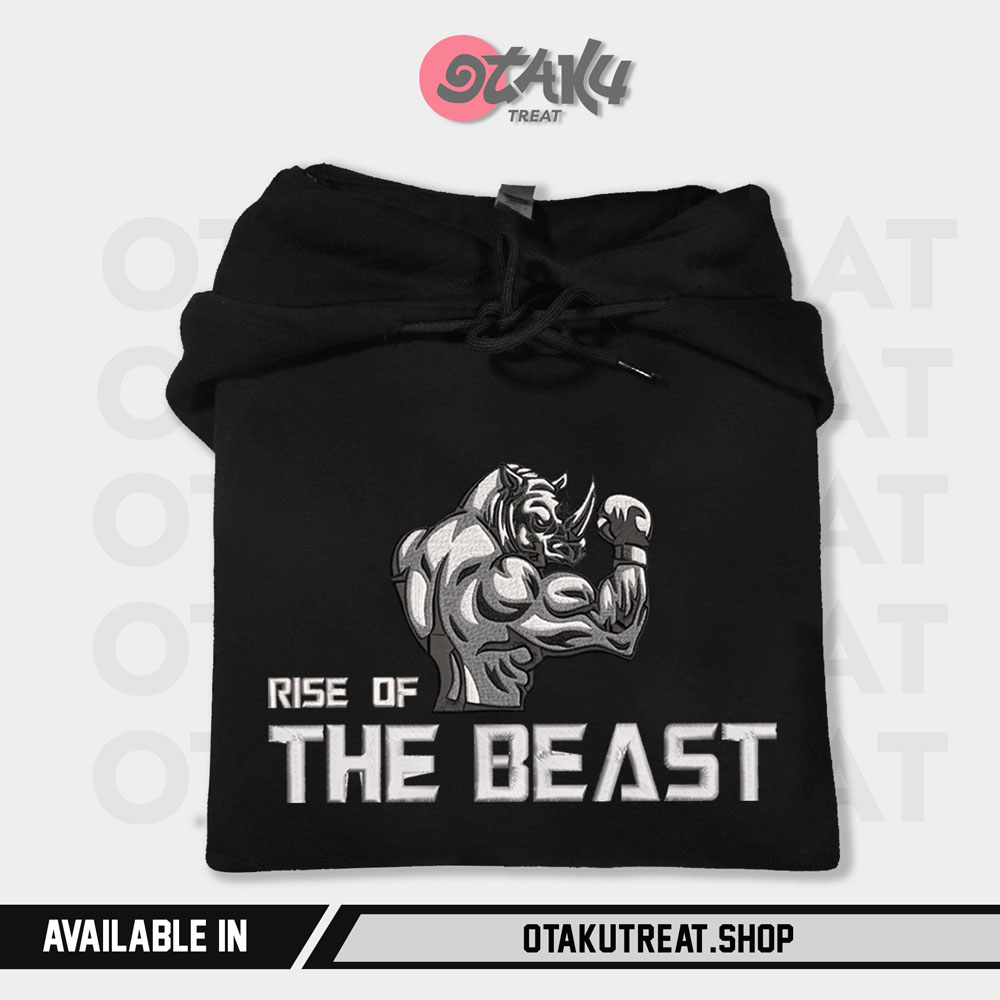 Rise of The Beast Embroidered Hoodie Sweatshirt 6