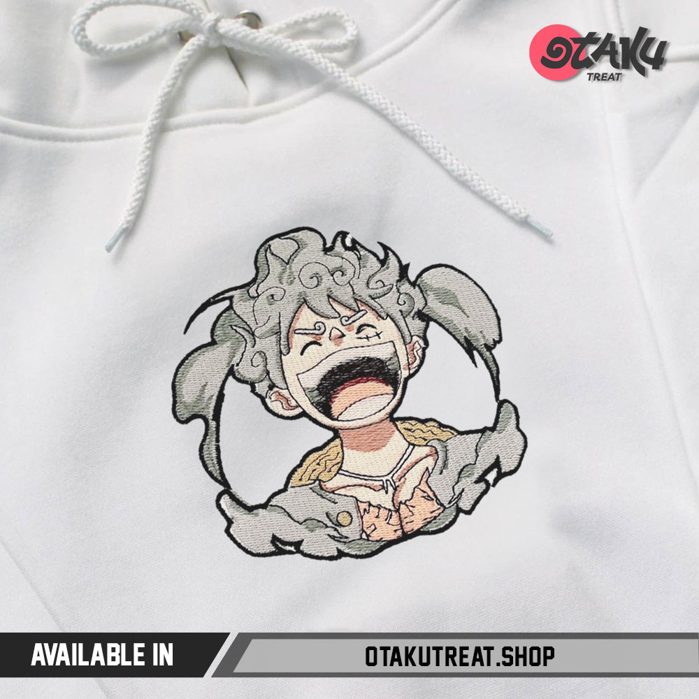 Smile of Luffy G5 Embroidered Hoodie Sweatshirt 1